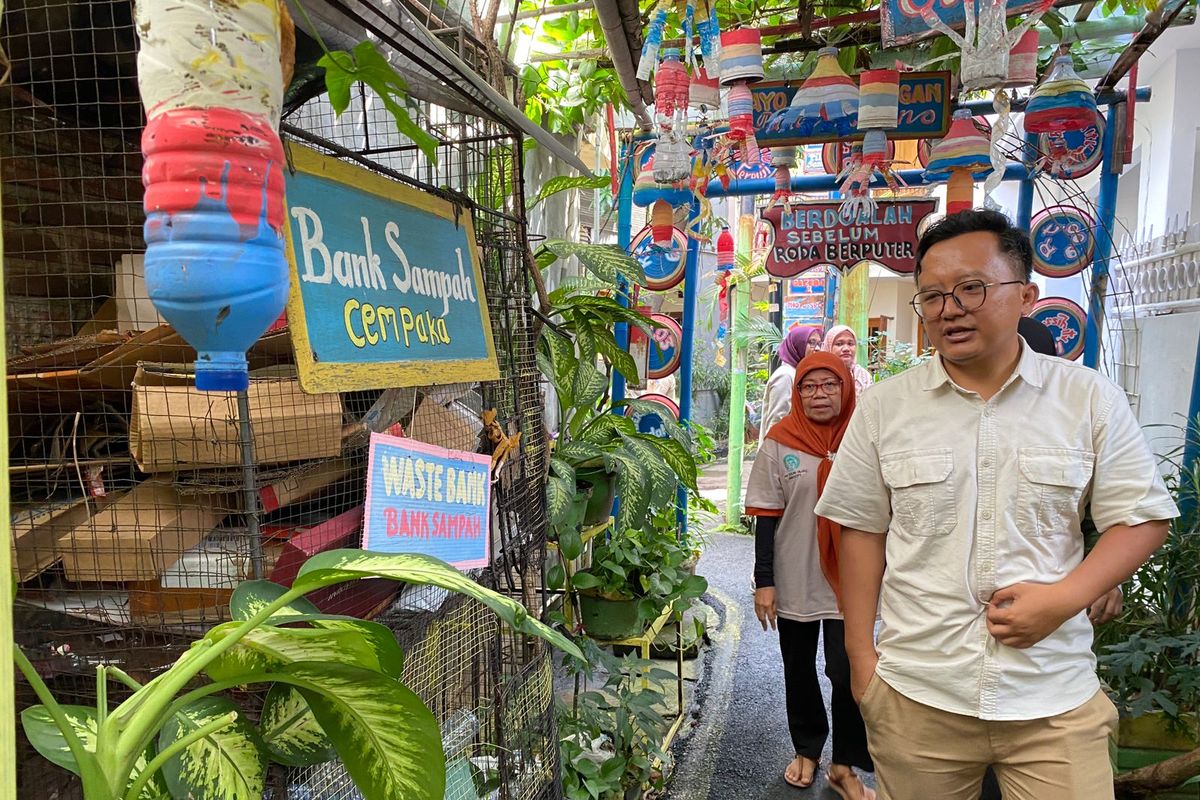Desa Wisata Samtama di Cempaka Putih, Jakarta Pusat, Selasa (1/7/20245).