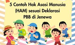 5 Contoh Hak Asasi Manusia (HAM) sesuai Deklarasi PBB di Jenewa