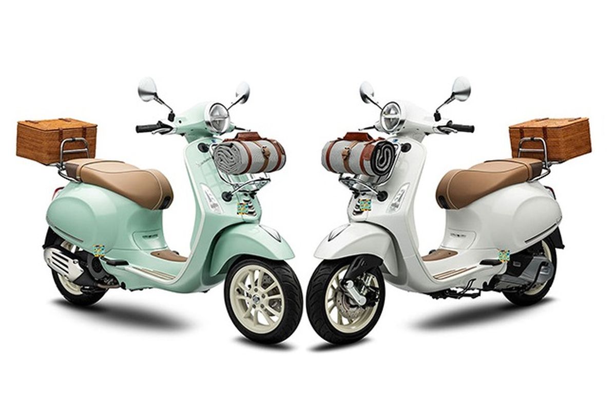 Vespa meluncurkan motor baru Vespa Primavera Picnic Edition 