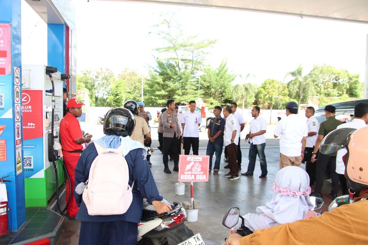Sidak Maraton 6 SPBU di Sumenep, Tim Gabungan Pastikan Stok BBM Aman