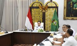 Bersama Mendagri Tito, Pj Agus Fatoni Hadiri Rakor Pelaksanaan Pilkada Serentak 2024