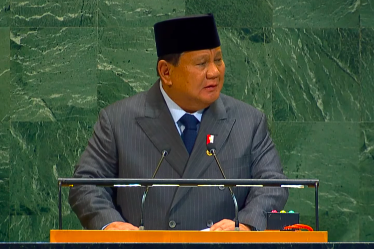 Pidato Lengkap Prabowo di KTT PBB soal Solusi Dua Negara Palestina-Israel