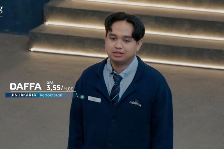 Muhammad Daffa Mahasiswa FK UIN Jakarta Tampil di CoC Season 3, Matematika Jadi Tantangan