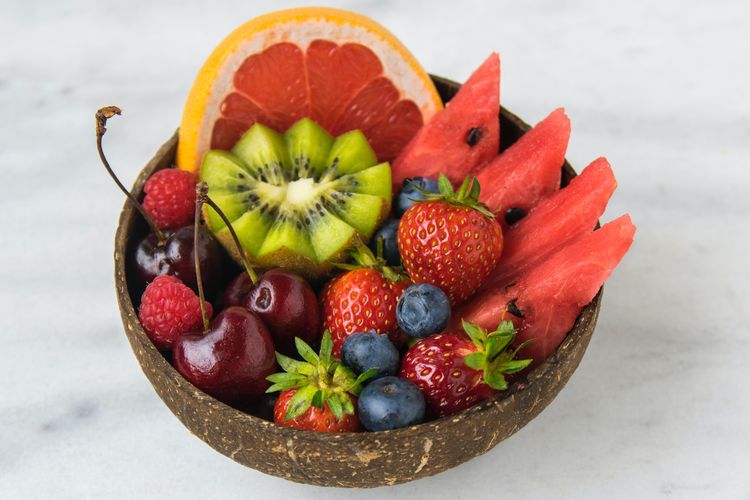 Ilustrasi buah-buahan segar