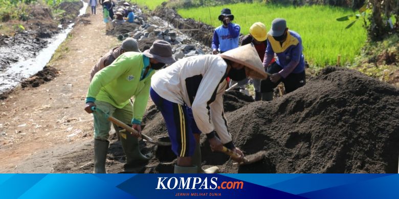 Padat Karya Tunai Sda Serap 163 003 Tenaga Kerja Total Rp 1 26 Triliun Halaman All Kompas Com