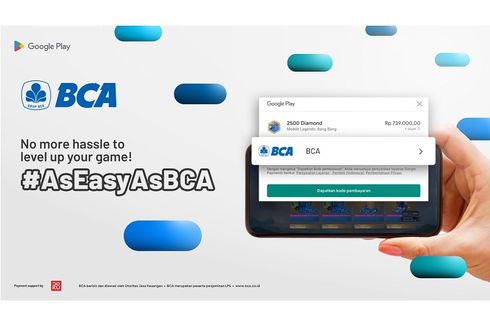 Beli Konten di Google Play Kini Bisa Pakai Virtual Account BCA via DOKU