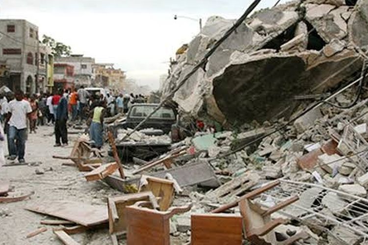 Gempa Haiti, 2010.