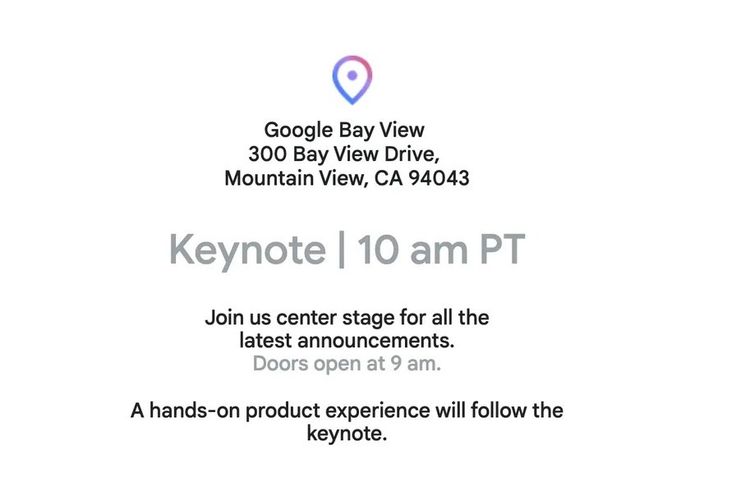 Undangan acara Made by Google. Acara ini konon akan mengumumkan ponsel Google Pixel 9.