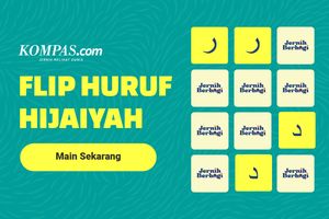Main Game Flip Huruf Hijaiyah & Dapatkan Poin!