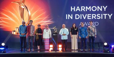 Mantan Presiden Singapura Kagumi Terowongan Istiqlal, Buka Harmony in Diversity Award Perdana di Jakarta