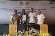 Nindya Karya dan KITB Ijab Kabul Paket Jaringan Air Bersih dan Limbah Rp 185 Miliar