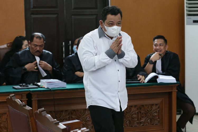 Terdakwa kasus pembunuhan berencana Brigadir J atau Nofriansyah Yosua Hutabarat, Kuat Ma'ruf menjalani persidangan di Pengadilan Negeri Jakarta Selatan, Senin (16/1/2022). Agenda sidang kali ini pembacaan tuntutan oleh Jaksa Penuntut Umum.