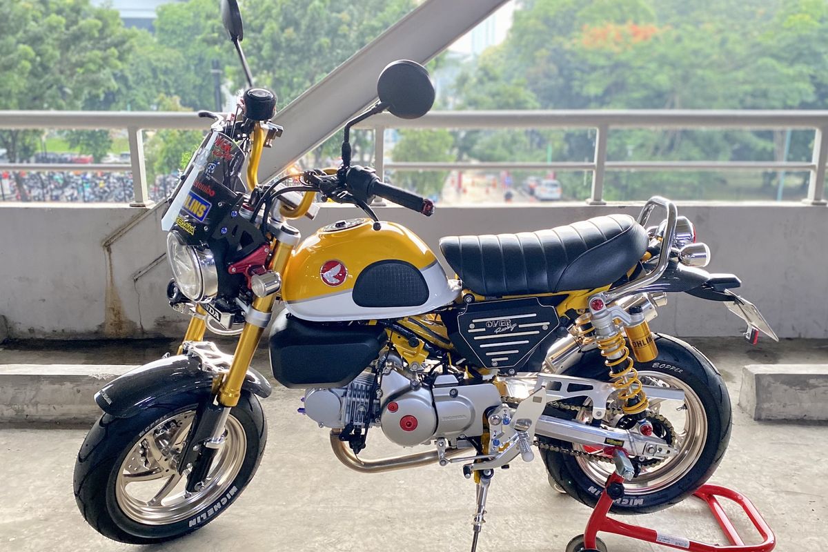 Modifikasi Honda Monkey bergaya Thailook