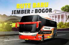 Bus AKAP PO Rosalia Indah Meluncurkan Rute Jember-Bogor