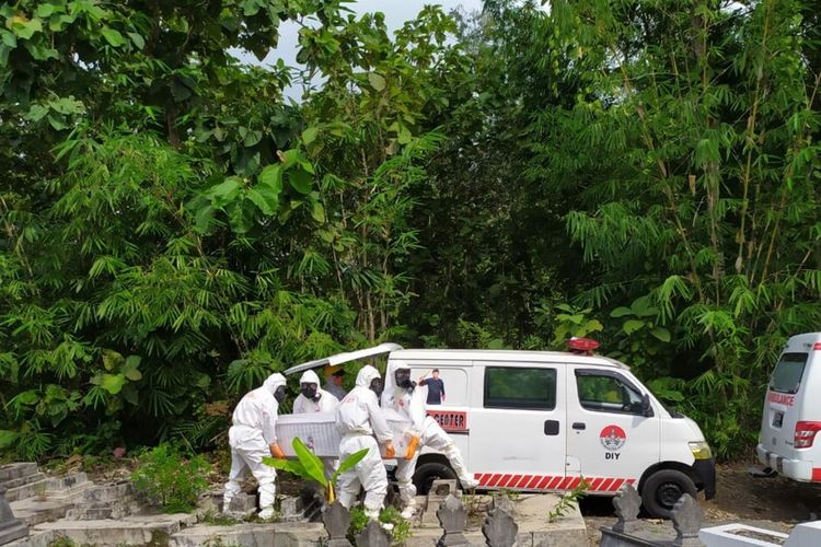 Pemakaman Standar covid19 oleh Relawan 