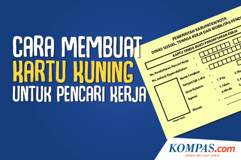 Selain SKCK, Ini Cara Bikin Kartu Kuning untuk Syarat Mencari Kerja