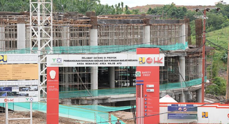 Meleset dari Target, Masjid Negara IKN Tak Bisa Digunakan Shalat Idul Fitri