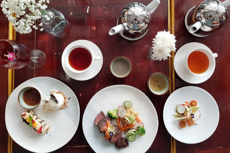 Tea infused menu dari Mockingbird