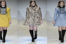 Rumah Mode Gucci Tampil Perdana di Milan Fashion Week 2014