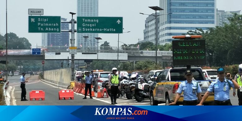  Pintu Keluar  Tol Jadi Akses Masuk Tamu VVIP Menuju Lokasi 
