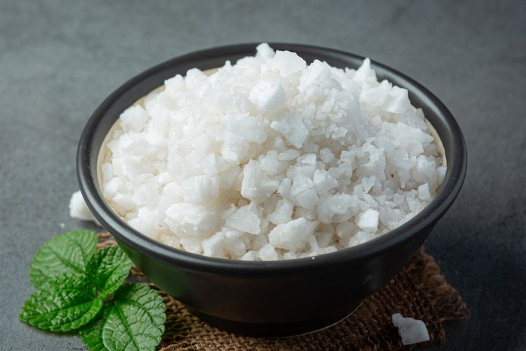 Ilustrasi garam epsom. 