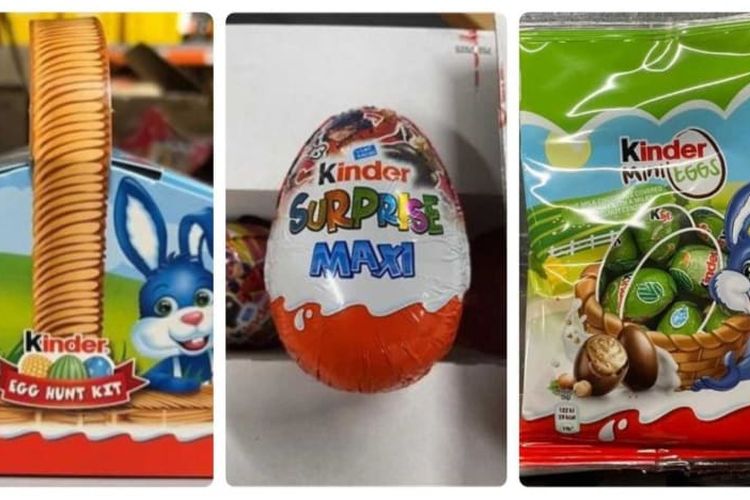 Singapore Food Agency (SFA) telah memperluas penarikan produk Kinder menjadi tiga produk lagi karena kemungkinan adanya Salmonella, yakni Kinder Egg Hunt Kit, Kinder Surprise Maxi, dan Kinder Mini Eggs. 