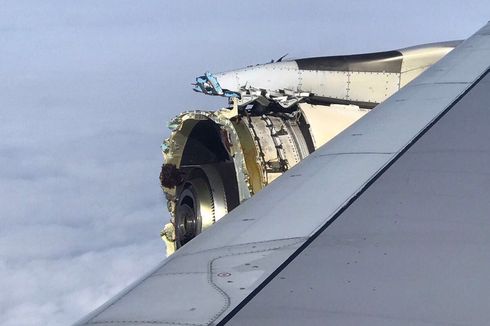 Tutup Mesin Pesawat A380 Air France Lepas di Udara, Video Beredar di Twitter