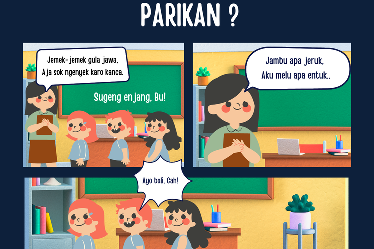 Parikan adalah pantun berbahasa Jawa. 