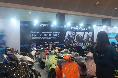 Ada Motor Rp 2 Jutaan di IIMS 2024, Garansi Seumur Hidup