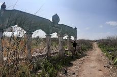 Saat Surut, Waduk Jatigede Sumedang Tampak Seperti Kota Mati