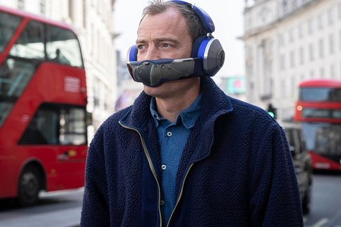 Unik, Headphone Ini Juga Bisa Berfungsi sebagai Masker