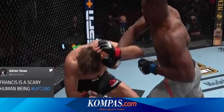 Kebrutalan Francis Ngannou yang Buat Bos UFC Merinding
