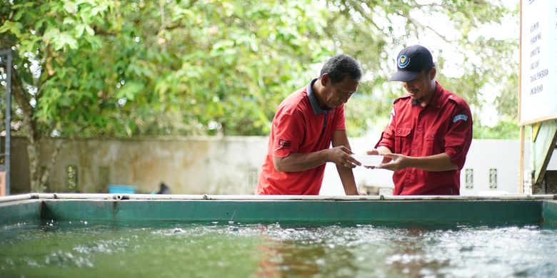 Pekerja di Kementerian Kelautan dan Perikanan (Kementerian KP).