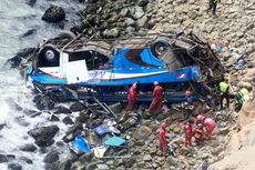 Korban Tewas Jatuhnya Bus dari Tebing di Peru Bertambah Jadi 48 Orang
