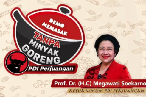 Live Demo Masak Tanpa Minyak Goreng PDI-P Dibuka Megawati Siang Ini