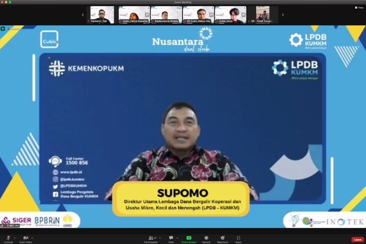 Program Inkubator Wirausaha dilakukan melalui kegiatan Nusantara Deals Club (NDC) yang merupakan kolaborasi LPDB-KUMKM dengan Cubic Startup Incubator. 

