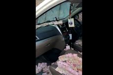 Viral, Video Mobil Pendukung Paslon Pilkada Mojokerto Dipenuhi Uang Pecahan Rp 100.000