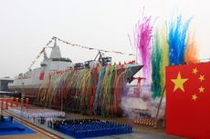 China Luncurkan Kapal Perusak Baru, Berbobot 10.000 Ton 