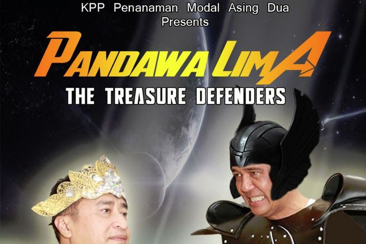 Poster pertunjukan Pandawa Lima The Treasure Defenders yang berlangsung pada 31 Juli 2018 di Auditorium Perpusnas, Jakarta Pusat.