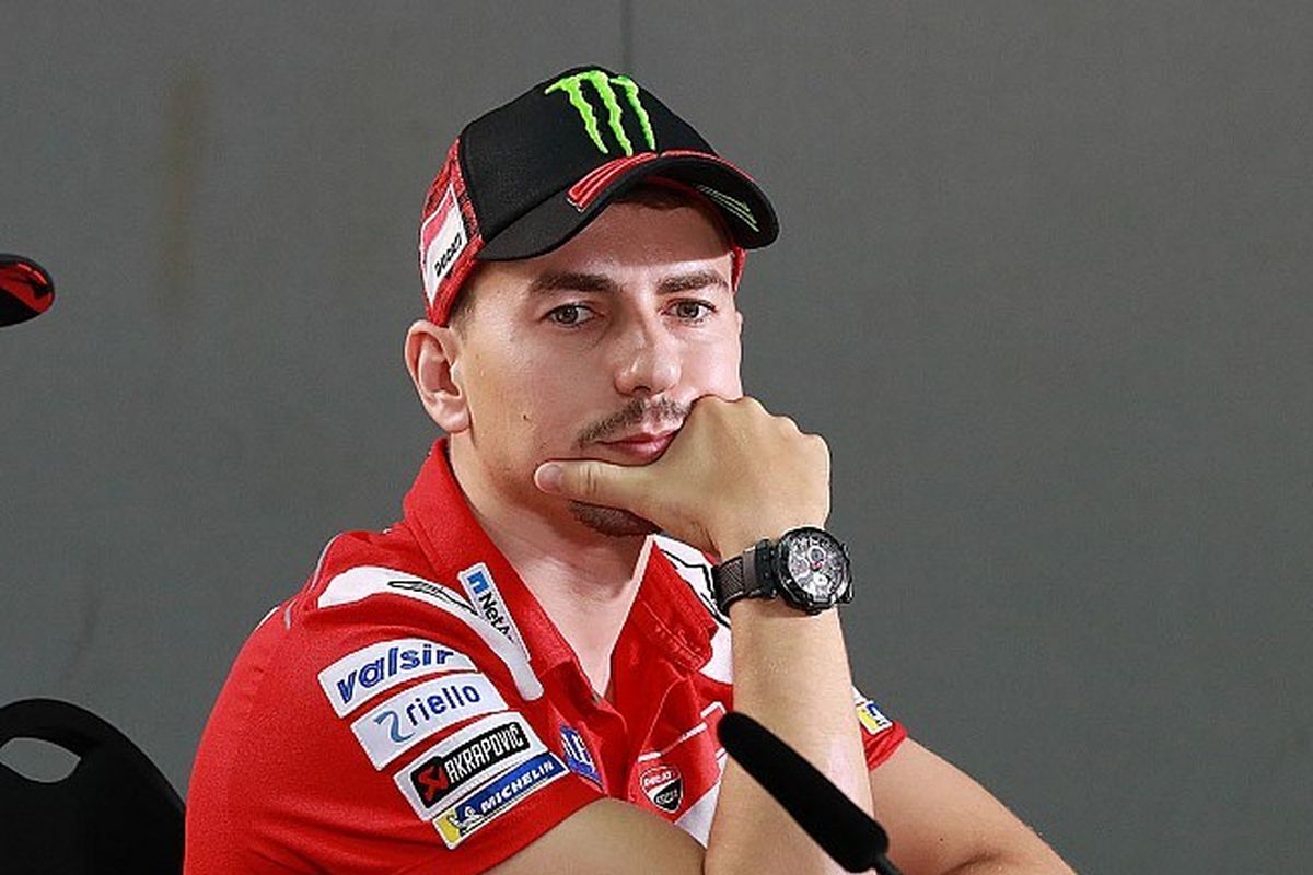 Jorge Lorenzo semasa masih di Ducati.