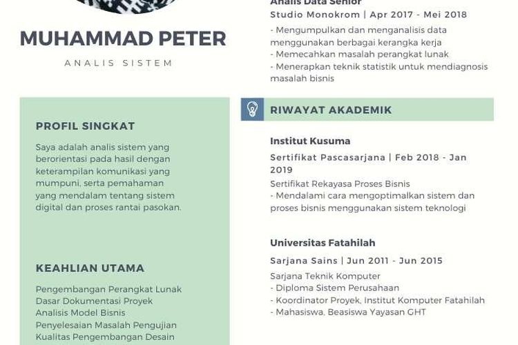 Perbedaan Cv Ats Dan Non Ats - IMAGESEE