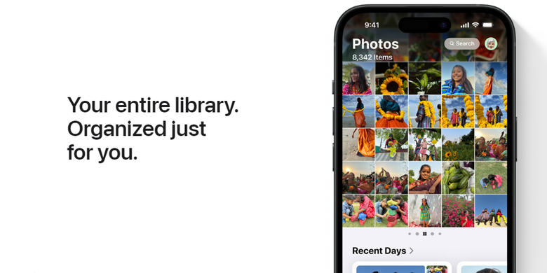 iOS 18 membawa perombakan untuk aplikasi Photos.