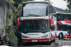 Bus Tingkat PO Mtrans Ramaikan Jalur Jakarta-Malang