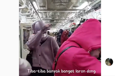 Video Viral Penumpang KRL Panik Diserbu Laron, Bagaimana Ceritanya?