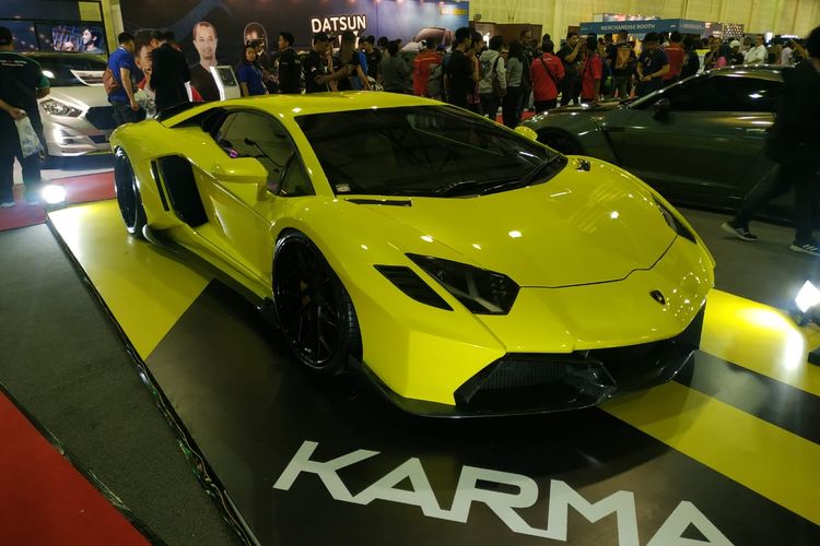 Karma Body Kit meluncurkan produk baru yaitu paket tambahan eksterior untuk Lamborghini Avantador di IMX 2019