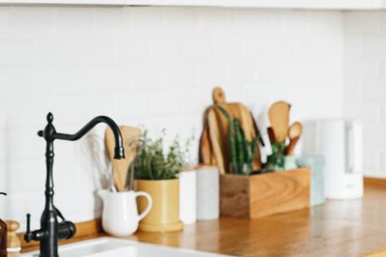 Ilustrasi meja dapur.