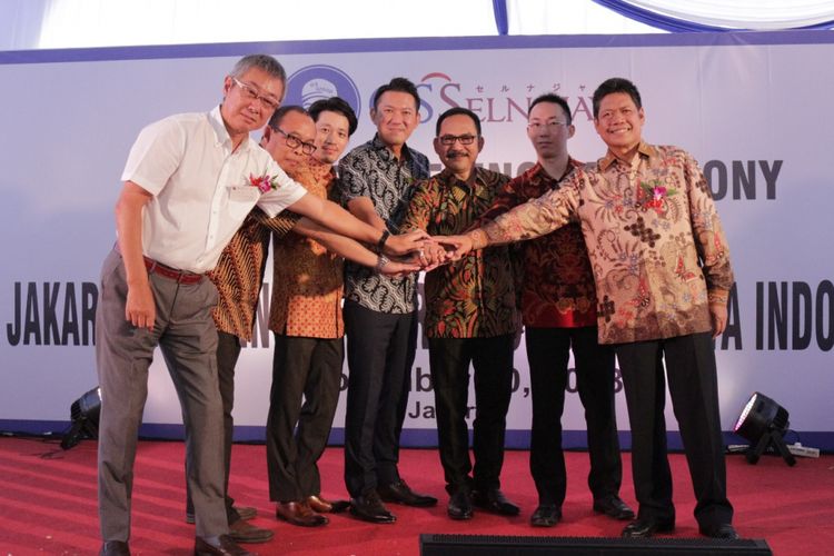 Direktur Bina Pemagangan Kemnaker Asep Gunawan menghadiri Grand Opening Jakarta Training Centre PT. OS Selnajaya Indonesia di Cipayung, Jakarta Timur,  Jum?at petang (14/9/2018).