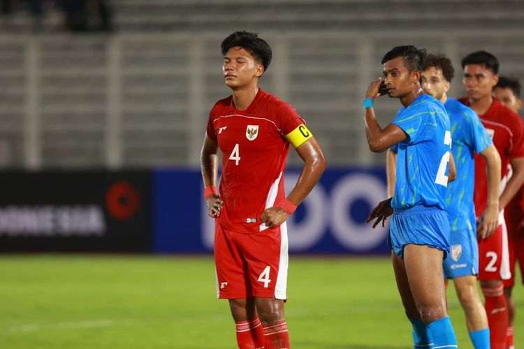 Hasil Timnas U23 Indonesia Vs India 1-2, Garuda Muda Kalah Tipis
