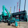 Begini Cara Kendaraan Tambang yang Besar Masuk ke Area Pameran 