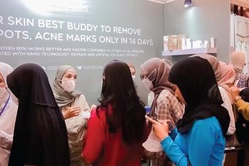 Ikuti Event Trademark, Laidlunos Skincare Disambut Baik Warga Bandung